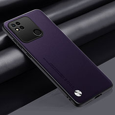 Coque Luxe Cuir Housse Etui S02 pour Xiaomi POCO C3 Violet