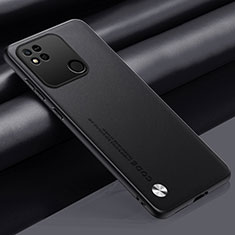 Coque Luxe Cuir Housse Etui S02 pour Xiaomi Redmi 9C NFC Noir