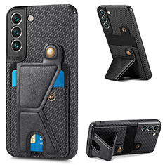 Coque Luxe Cuir Housse Etui S02D pour Samsung Galaxy S25 5G Noir