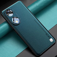 Coque Luxe Cuir Housse Etui S03 pour Huawei Honor 90 5G Vert Nuit