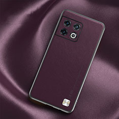 Coque Luxe Cuir Housse Etui S03 pour OnePlus 10 Pro 5G Violet
