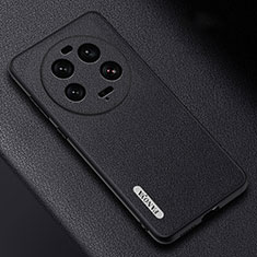 Coque Luxe Cuir Housse Etui S03 pour Xiaomi Mi 13 Ultra 5G Noir
