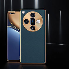 Coque Luxe Cuir Housse Etui S05 pour Oppo Find X7 5G Bleu