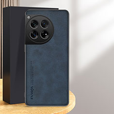 Coque Luxe Cuir Housse Etui S07 pour OnePlus Ace 3 5G Bleu