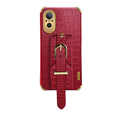 Coque Luxe Cuir Housse Etui XD1 pour Huawei Honor 50 SE 5G Rouge