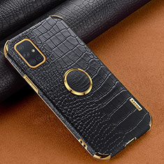 Coque Luxe Cuir Housse Etui XD1 pour Samsung Galaxy A71 4G A715 Noir