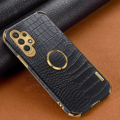 Coque Luxe Cuir Housse Etui XD1 pour Samsung Galaxy M32 5G Noir