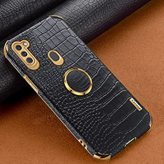 Coque Luxe Cuir Housse Etui XD2 pour Samsung Galaxy M11 Noir