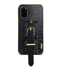 Coque Luxe Cuir Housse Etui XD2 pour Samsung Galaxy S20 Plus 5G Noir