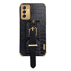 Coque Luxe Cuir Housse Etui XD5 pour Samsung Galaxy A15 5G Noir