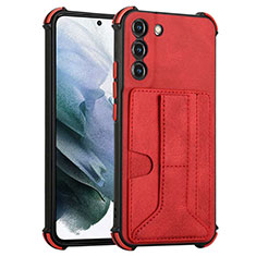 Coque Luxe Cuir Housse Etui Y01B pour Samsung Galaxy S23 5G Rouge