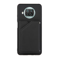 Coque Luxe Cuir Housse Etui Y01B pour Xiaomi Mi 10T Lite 5G Noir