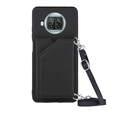 Coque Luxe Cuir Housse Etui Y02B pour Xiaomi Mi 10T Lite 5G Noir