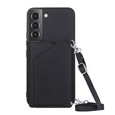 Coque Luxe Cuir Housse Etui Y04B pour Samsung Galaxy S25 5G Noir