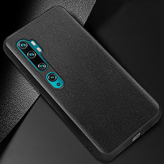 Coque Luxe Cuir Housse Etui Z02 pour Xiaomi Mi Note 10 Noir