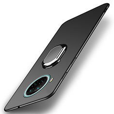 Coque Plastique Housse Etui Rigide Mat avec Support Bague Anneau Aimante Magnetique A01 pour Xiaomi Mi 10i 5G Noir