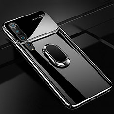 Coque Plastique Housse Etui Rigide Mat avec Support Bague Anneau Aimante Magnetique P01 pour Xiaomi Mi 10 Pro Noir