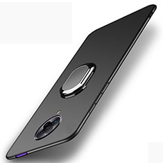 Coque Plastique Housse Etui Rigide Mat avec Support Bague Anneau Aimante Magnetique P01 pour Xiaomi Redmi K30 Pro 5G Noir