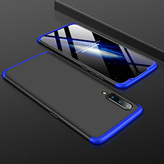 Coque Plastique Mat Protection Integrale 360 Degres Avant et Arriere Etui Housse M01 pour Xiaomi Mi 9 Bleu et Noir