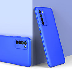 Coque Plastique Mat Protection Integrale 360 Degres Avant et Arriere Etui Housse P01 pour Huawei Honor Play4 5G Bleu