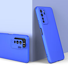 Coque Plastique Mat Protection Integrale 360 Degres Avant et Arriere Etui Housse P01 pour Huawei Nova 7 SE 5G Bleu