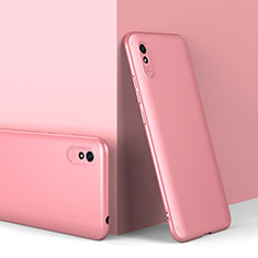 Coque Plastique Mat Protection Integrale 360 Degres Avant et Arriere Etui Housse P01 pour Xiaomi Redmi 9A Or Rose
