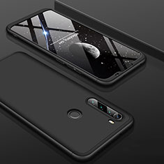Coque Plastique Mat Protection Integrale 360 Degres Avant et Arriere Etui Housse P01 pour Xiaomi Redmi Note 8 (2021) Noir