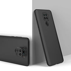 Coque Plastique Mat Protection Integrale 360 Degres Avant et Arriere Etui Housse P02 pour Xiaomi Redmi Note 9 Noir