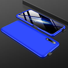 Coque Plastique Mat Protection Integrale 360 Degres Avant et Arriere Etui Housse pour Huawei Honor 9X Bleu