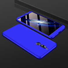 Coque Plastique Mat Protection Integrale 360 Degres Avant et Arriere Etui Housse pour Huawei Mate 10 Lite Bleu
