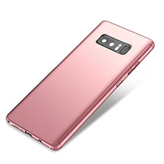 Coque Plastique Mat Protection Integrale 360 Degres Avant et Arriere Etui Housse pour Samsung Galaxy Note 8 Duos N950F Or Rose