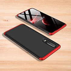 Coque Plastique Mat Protection Integrale 360 Degres Avant et Arriere Etui Housse pour Xiaomi Mi 9 Lite Rouge et Noir