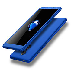 Coque Plastique Mat Protection Integrale 360 Degres Avant et Arriere Etui Housse pour Xiaomi Redmi 5 Bleu