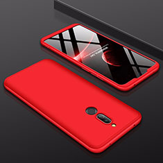 Coque Plastique Mat Protection Integrale 360 Degres Avant et Arriere Etui Housse pour Xiaomi Redmi 8 Rouge