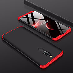 Coque Plastique Mat Protection Integrale 360 Degres Avant et Arriere Etui Housse pour Xiaomi Redmi 8 Rouge et Noir