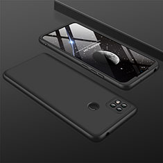 Coque Plastique Mat Protection Integrale 360 Degres Avant et Arriere Etui Housse pour Xiaomi Redmi 9 India Noir