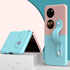 Coque Plastique Mat Protection Integrale 360 Degres Avant et Arriere Etui Housse QH4 pour Huawei P50 Pocket Colorful