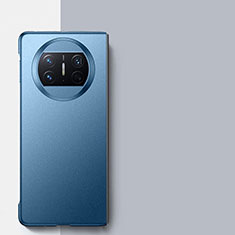 Coque Plastique Mat Protection Integrale 360 Degres Avant et Arriere Etui Housse YK1 pour Huawei Mate X5 Bleu