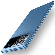 Coque Plastique Mat Protection Integrale 360 Degres Avant et Arriere Etui Housse YK1 pour Xiaomi Mix Fold 3 5G Bleu