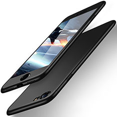 Coque Plastique Mat Protection Integrale 360 Degres Avant et Arriere pour Apple iPhone 7 Noir