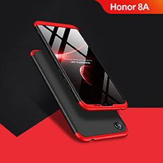 Coque Plastique Mat Protection Integrale 360 Degres Avant et Arriere Q01 pour Huawei Honor 8A Noir