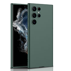 Coque Plastique Rigide Etui Housse Mat AC1 pour Samsung Galaxy S22 Ultra 5G Vert