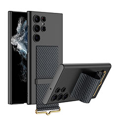 Coque Plastique Rigide Etui Housse Mat AC1 pour Samsung Galaxy S23 Ultra 5G Noir