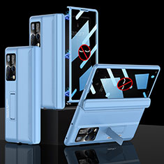 Coque Plastique Rigide Etui Housse Mat AC2 pour Huawei Mate X2 Bleu