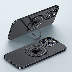 Coque Plastique Rigide Etui Housse Mat avec Mag-Safe Magnetic Magnetique JB1 pour Apple iPhone 13 Pro Noir