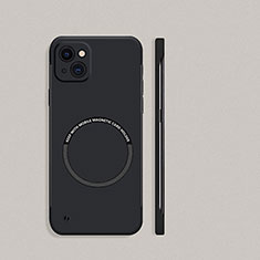 Coque Plastique Rigide Etui Housse Mat avec Mag-Safe Magnetic Magnetique pour Apple iPhone 14 Noir