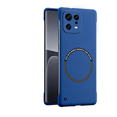 Coque Plastique Rigide Etui Housse Mat avec Mag-Safe Magnetic Magnetique pour Xiaomi Mi 13 5G Bleu