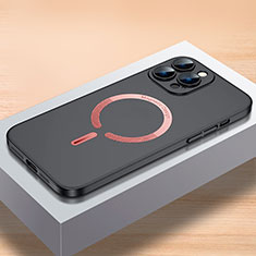 Coque Plastique Rigide Etui Housse Mat avec Mag-Safe Magnetic Magnetique QC1 pour Apple iPhone 12 Pro Noir
