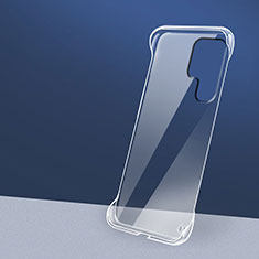 Coque Plastique Rigide Etui Housse Mat H01 pour Samsung Galaxy S21 Ultra 5G Clair