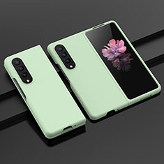 Coque Plastique Rigide Etui Housse Mat H04 pour Samsung Galaxy Z Fold3 5G Pastel Vert